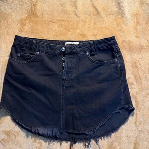 We the Free Denim Skirt